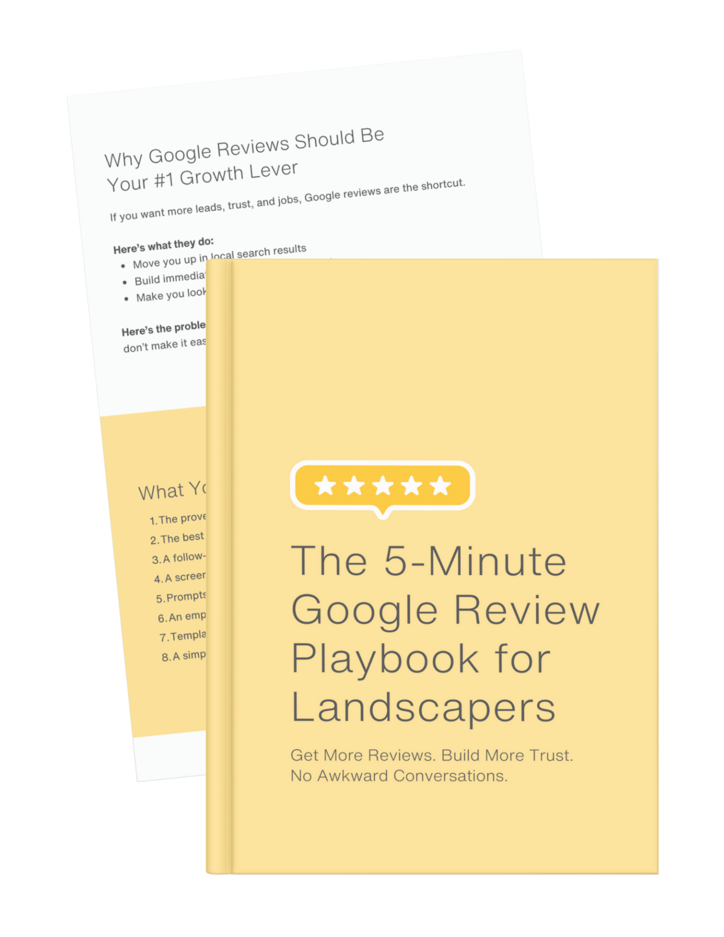 The 5-Minute Google Review Playbook for Landscapers