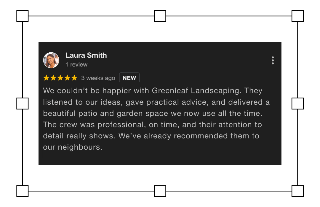 Reviewscreenshot